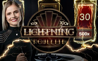 Lightning Roulette live game by Evolution Gaming at Win777 – 97.30% RTP, 500x multipliers
